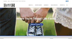 Desktop Screenshot of barthinsurance.com